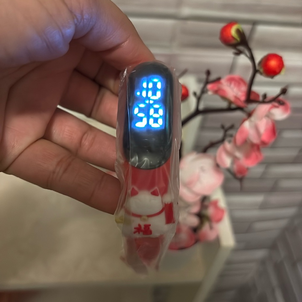 Cartoon Charm LED Touch Screen Watches 😍😍